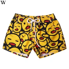 Бренд размера плюс мужские пляжные шорты быстросохнущие шорты для плавания для мужчин пляжные шорты Купальники Feb2