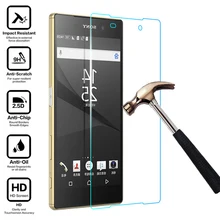 Закаленное стекло 9H HD для sony Xperia Z Z1 Z2 Z3 Z3+ Z4 Compact Z5 Plus M2 M4 Aqua, защитная пленка, чехол