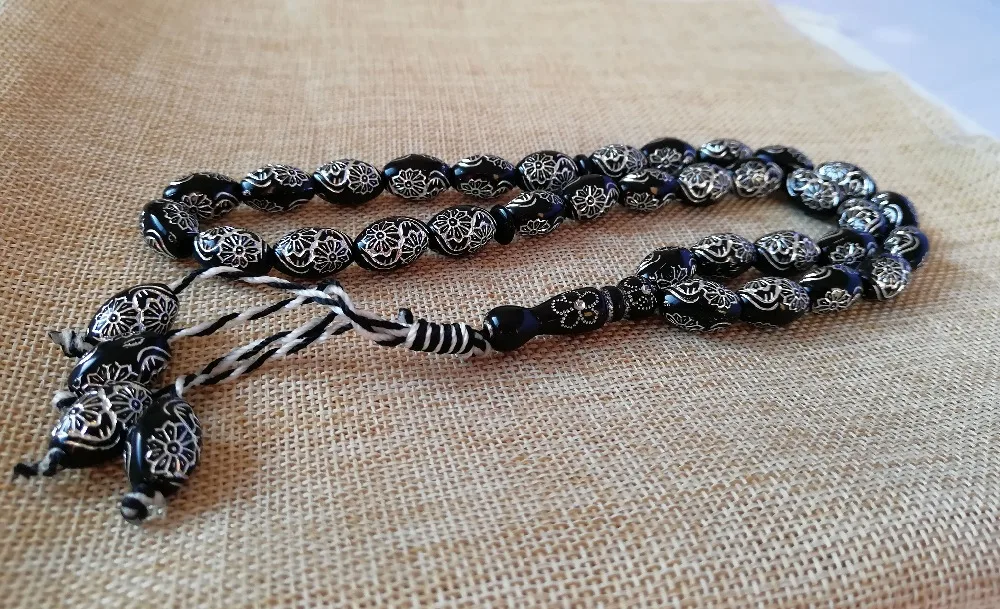 Мусульманский подарок 33 tasbih misbaha taspeeh masbaha tesbih Молитвенные Четки из бусин ислам