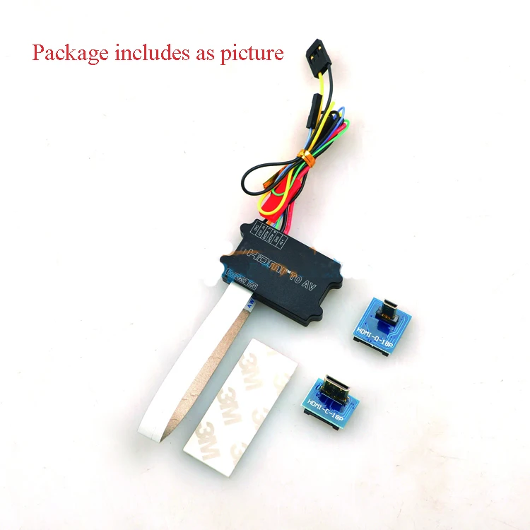 

Yuenhoang 1PC Universal HDMI to AV Conversion Card with for FPV Aircraft GH3 4 5D NEX A7 Camera