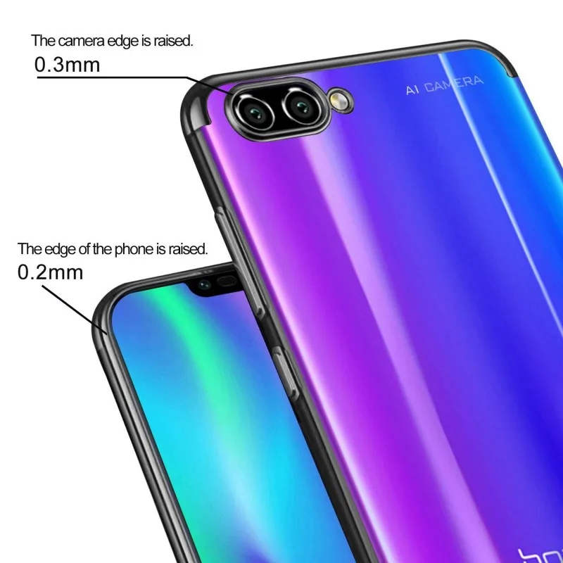 Чехол с покрытием для Huawei Honor 10 9 8 Lite V10 V9 7X 8X 7C 8C силиконовый чехол Y7 Y6 Y5 Y9 Prime 2018