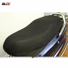 Free shipping factory price favorable 3D mesh material motorcycle seat cover 55*92cm black color for motorcycle