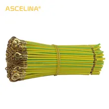 10 шт. длина 10 мм* 10 см, высокое качество 0,75 мм2 электрический провод кабель проволока сварка магнитные нагревательные элементы магнит провод кабель