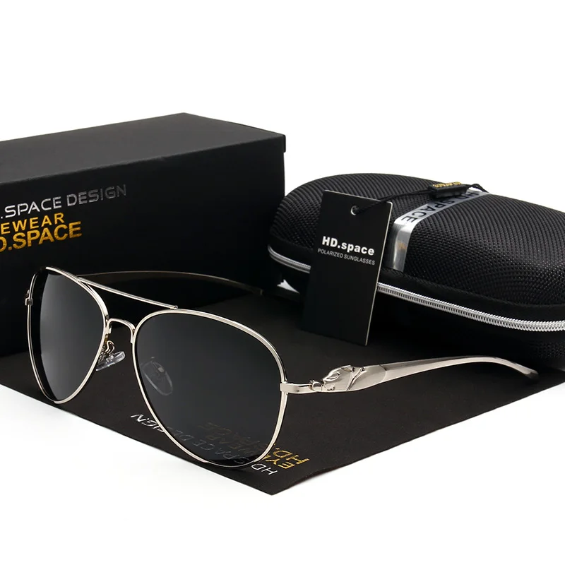 Роскошные брендовые дизайнерские поляризованные солнцезащитные очки для мужчин и женщин, унисекс очки для вождения и отделки UV400 очки для мужчин