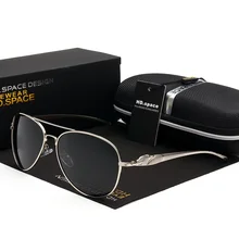 Роскошные брендовые дизайнерские поляризованные солнцезащитные очки для мужчин и женщин, унисекс очки для вождения и отделки UV400 очки для мужчин