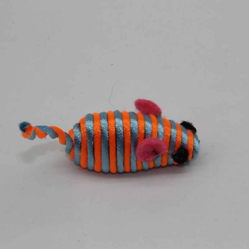 Westrice Кошка Любимая Игрушка красочный животный принт сферические Пластик веревкой вокруг Мыши компьютерные и животных дешево продаем любимая игрушка 24