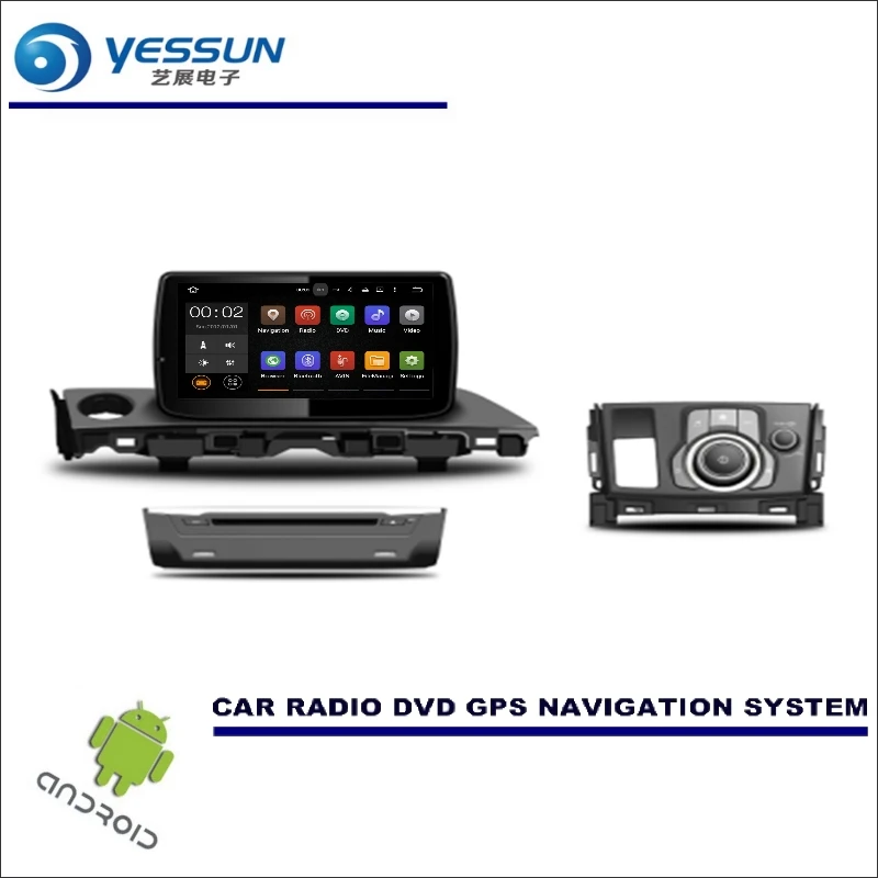 Perfect YESSUN Car Multimedia Navigation System For Mazda 6 / Atenza 2017 CD DVD GPS Player Navi Radio Stereo Wince / Android 0