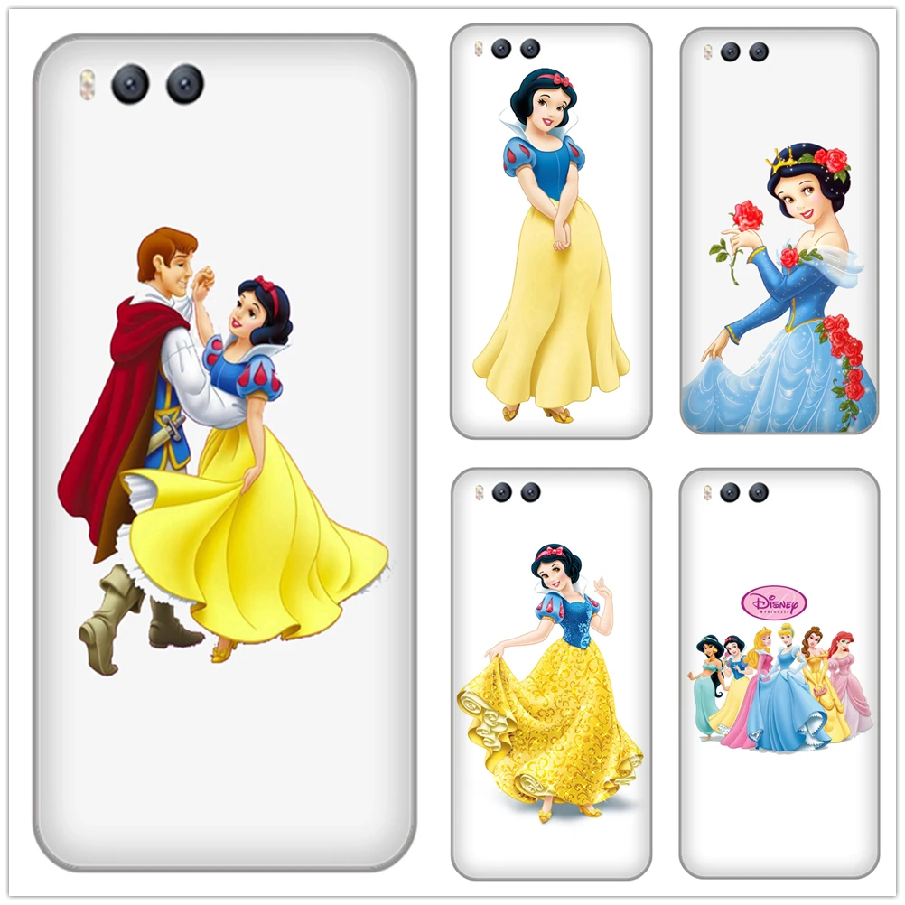 Disneys Anime Snow White princess printed Soft TPU Silicone Case Cover for xiaomi 3 note3 4 4c 5s 5 6 redmi 4a 6a note note2 5a |