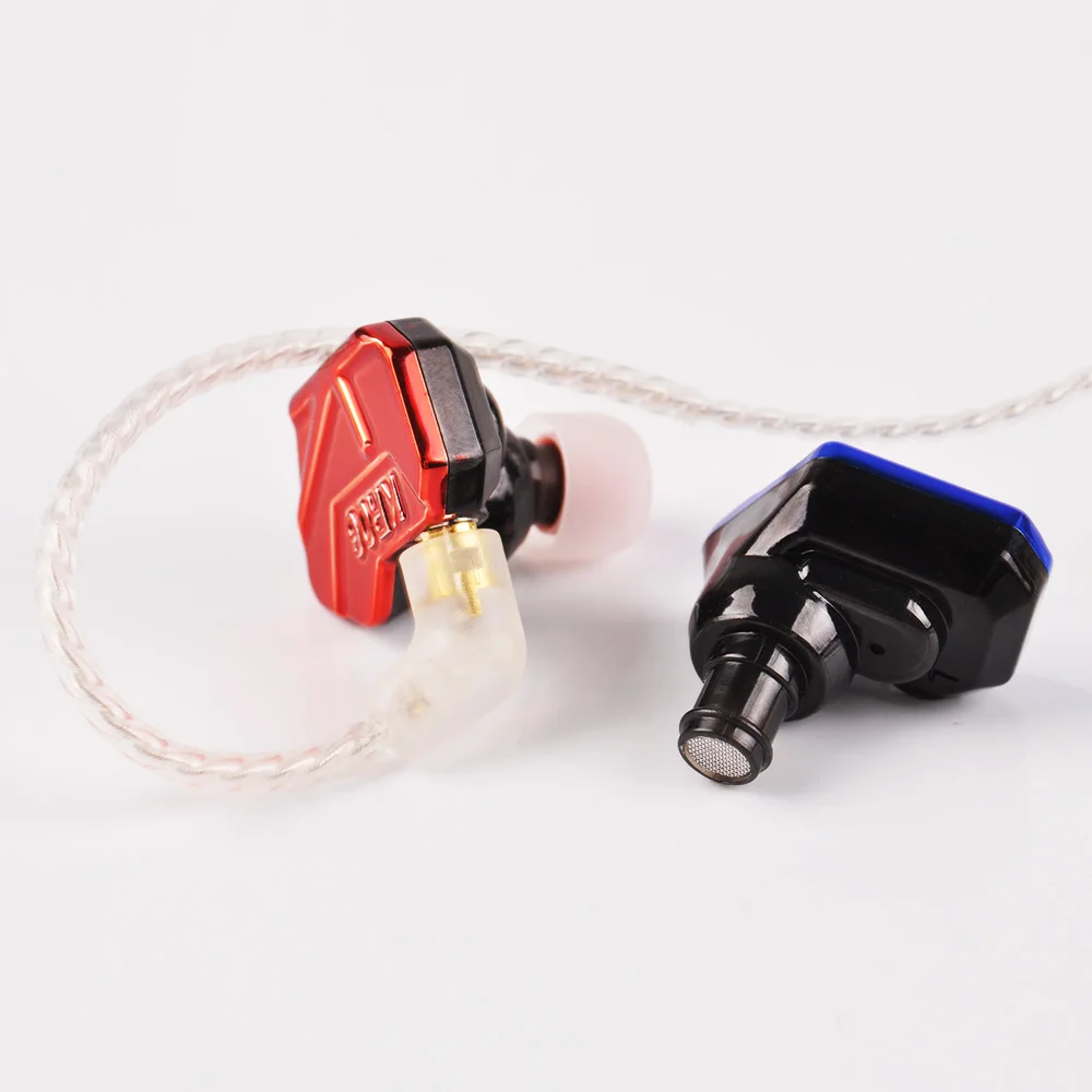 Новейший Wooeasy DIY ACZ KR06 6 2BA + 1DD арматура и динамическая гибридная гарнитура наушники