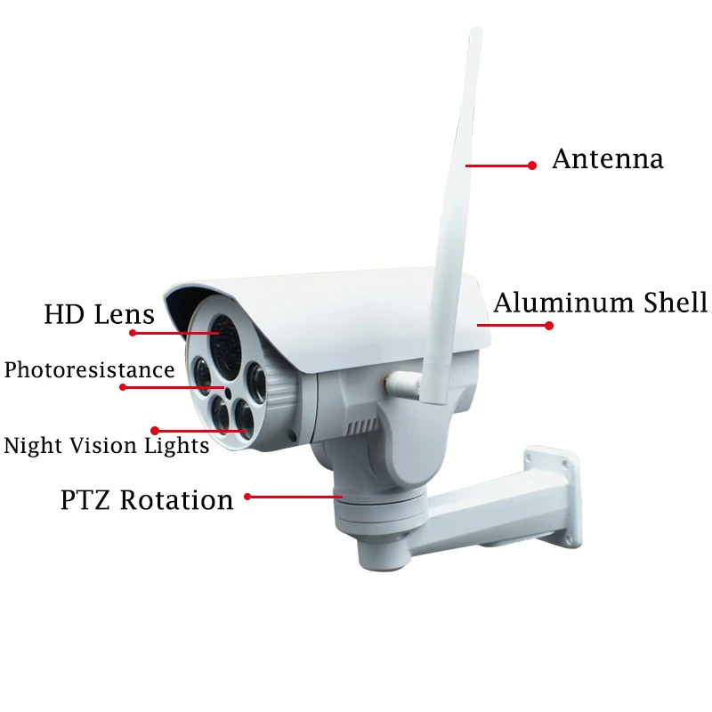 WiFi IP Security Bullet Camera HD 960P 4X Optical Zoom Wireless Surveillance Wi-fi CCTV Camera IP65 Waterproof Outdoor Camara WiFi IP Security Bullet Camera HD 960P 4X Optical Zoom Wireless Surveillance Wi-fi CCTV Camera IP65 Waterproof Outdoor Camara