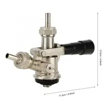 Homebrew пивная сцепка для пивного бочонка D Тип системы с предохранительным клапаном сброса давления для сша отечественного Co2 Growler