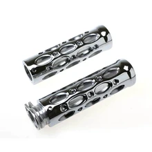 7/" 22 мм Motorcycke алюминий Руль управления для мотоциклов рукоятки Грипсы Универсальный Harley Honda Suzuki YAMAHA Kawasaki