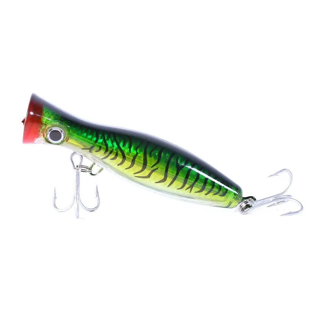Isca de Pesca Hengjia Popper Biônico Baixo Pike Wobbler Pesca 1set 10 Pcs 10 Iscas artificiais