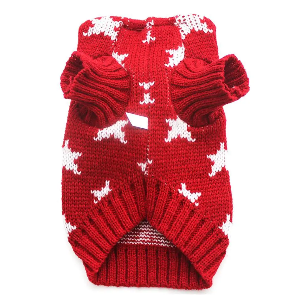 2018 кошек и собак Зимний свитер KNIT Hoodie спортивная одежда звезд дизайн Pet Puppy куртка