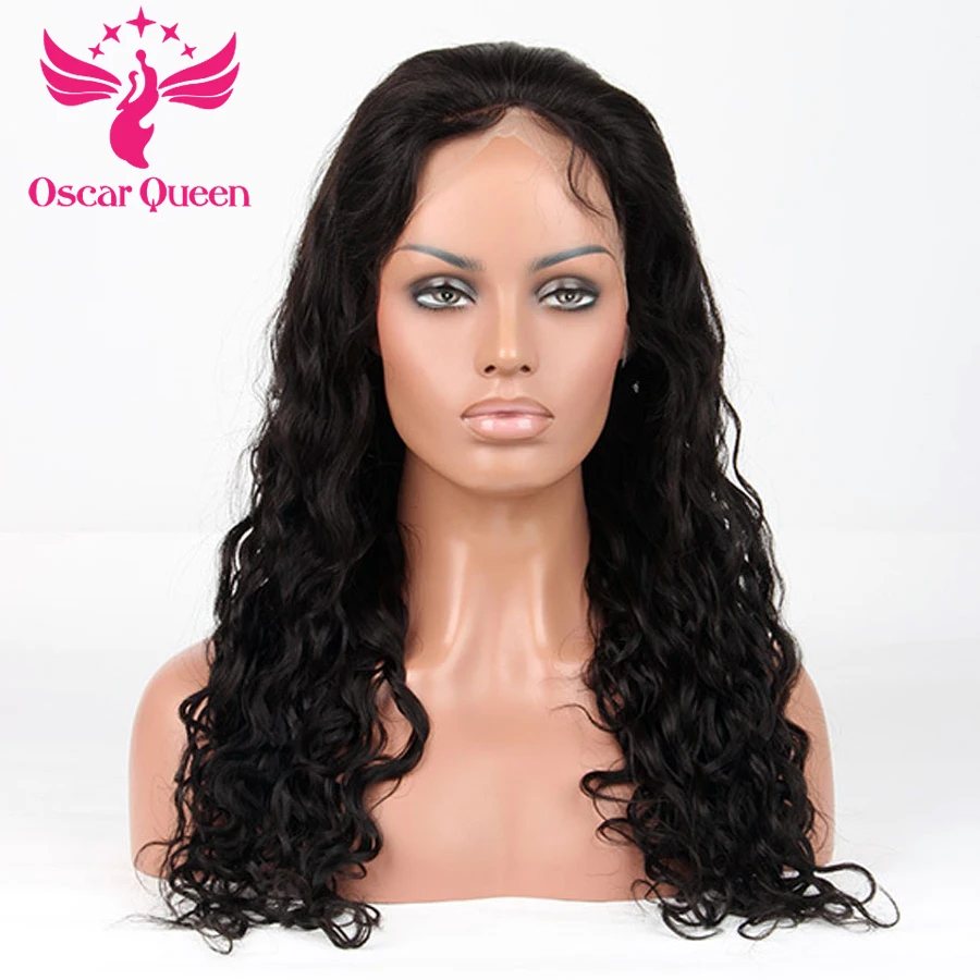 4*4 Silk Base Lace Front Human Hair Wigs Natural Wave Pre Plucked