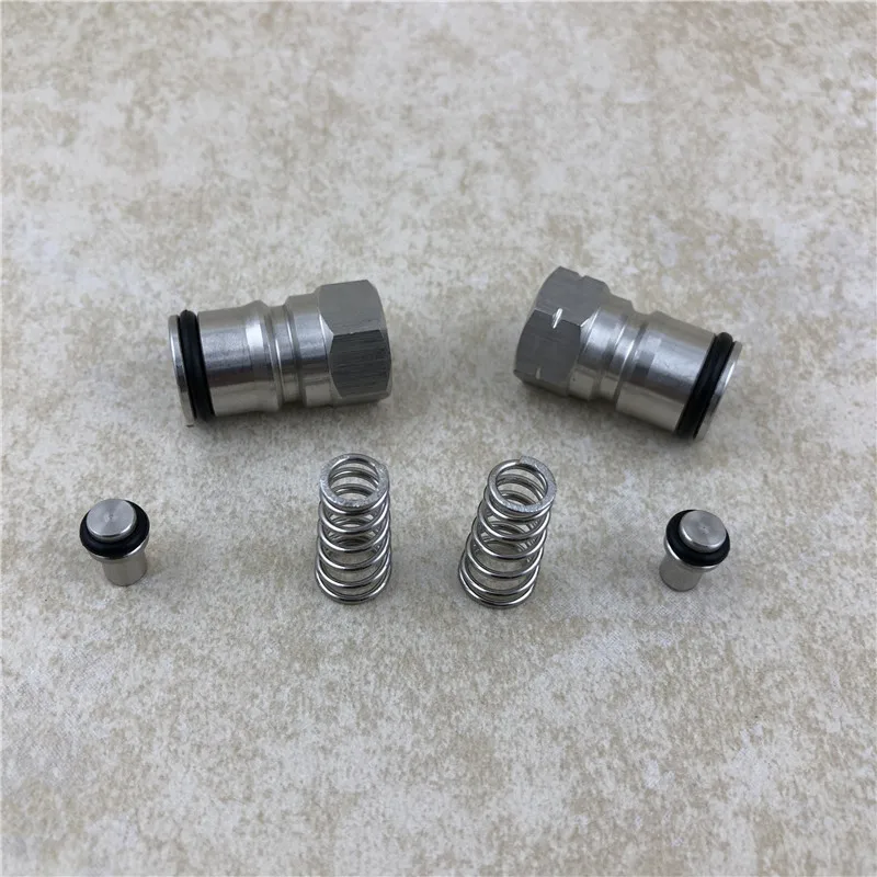 

Homebrew Beer Keg Ball Lock Post GAS & LIQUID With Poppet Valve 19/32"-18