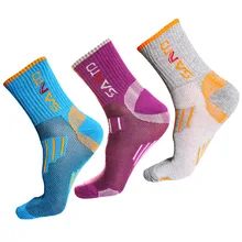 SANTO(2 пары) высококачественные хлопковые носки женские модные высокие носки Coolmax теплые женские носки