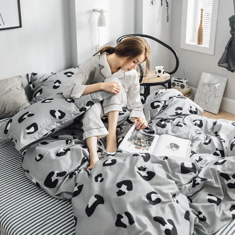 Pure cotton bedding four sets of sheets and quilts Duvet Cover | Дом и сад