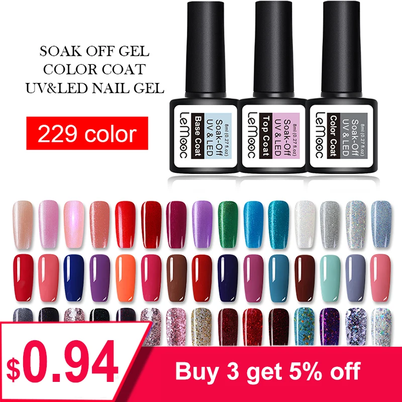 LEMOOC هلام مسمار البولندية 186 ألوان نقية 8 مللي نقع معطلة جل UV جيل للأظافر البولندية مستحضرات التجميل مسمار الفن مانيكير الأظافر هلام البولندية LEMOOC هلام مسمار البولندية 186 ألوان نقية 8 مللي نقع معطلة جل UV جيل للأظافر البولندية مستحضرات التجميل مسمار الفن مانيكير الأظافر هلام البولندية