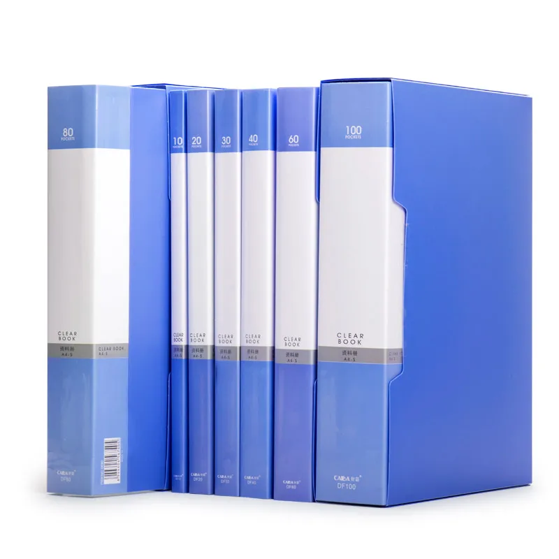 60 pocket a4 protector presentation book 120 page capacity available