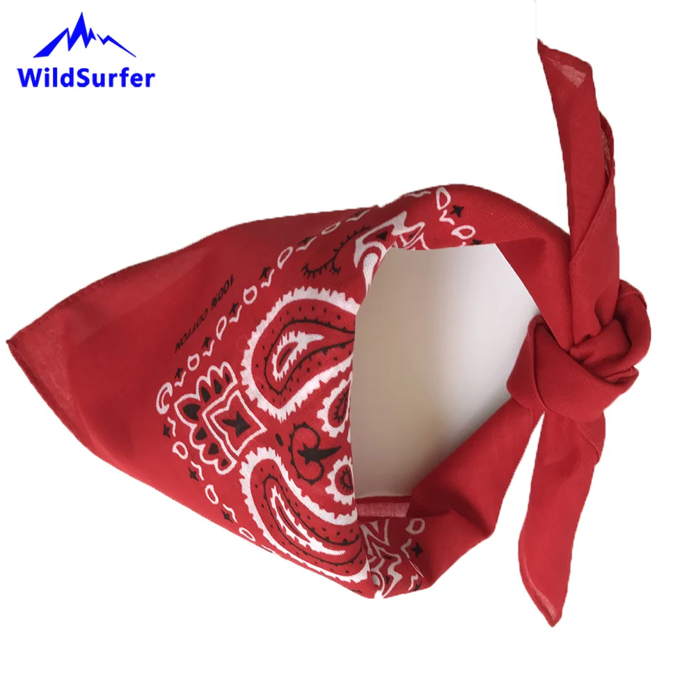 WildSurfer хлопковые двойные банданы в стиле хип хоп для детей Женский снуд повязка на