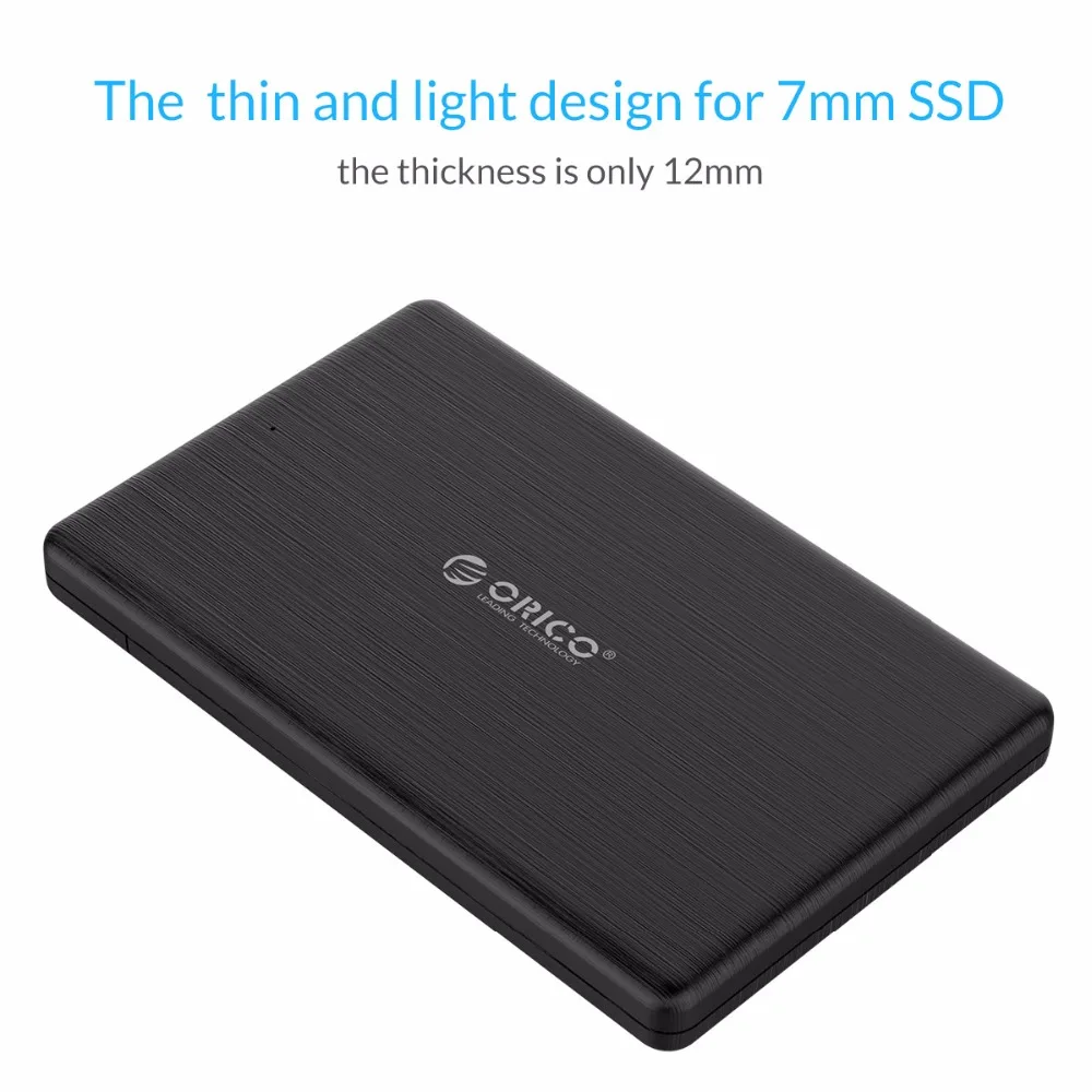 ORICO 2578C3 2 5 дюймов Тип C SSD корпус USB3.1 футляр для внешнего жесткого диска высокого