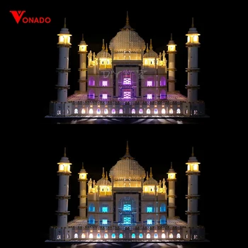 

LED Light Kit for lego 10189 10256 lego taj mahal 17001 17008 Building Blocks Bricks Toys Gift Toys For Children(only lights)