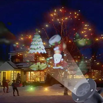 

LED Projection Light Waterproof Outdoor Projector Spotlight Lamp For Halloween Christmas Holiday Party Landscape