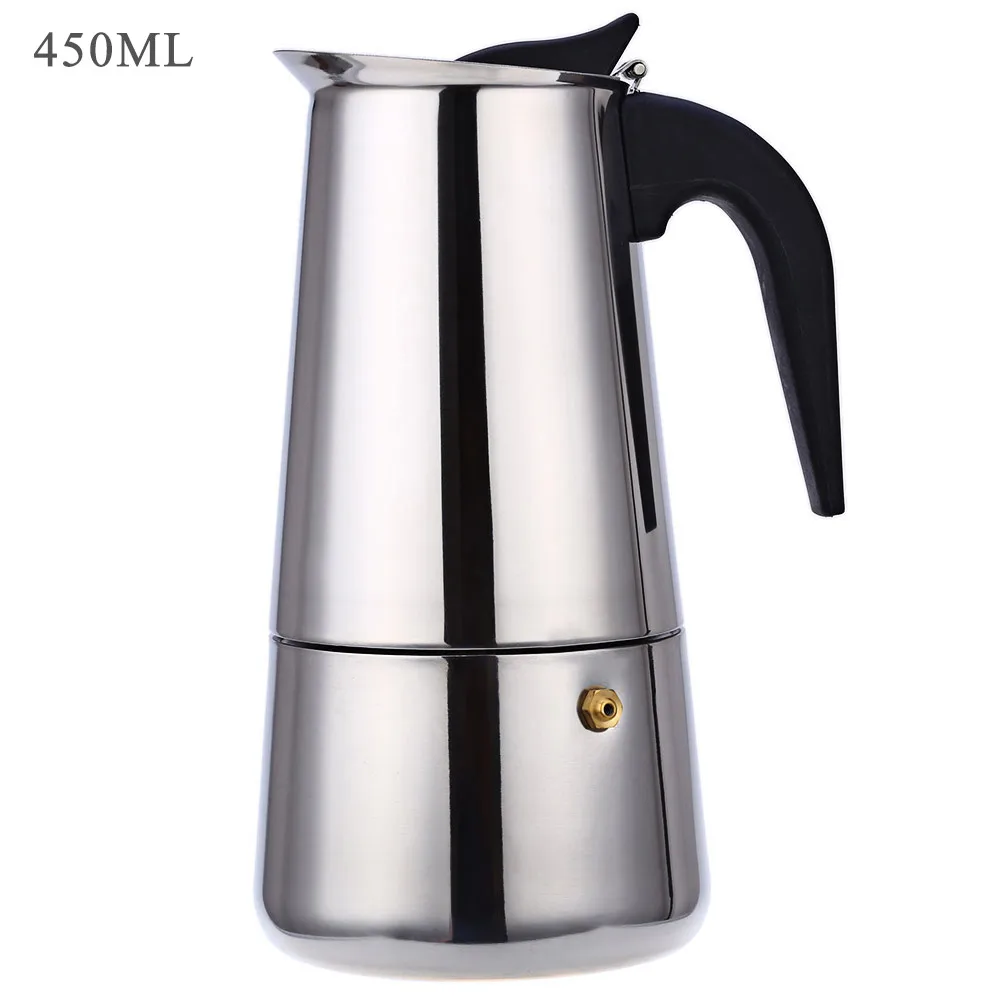 Stainless Steel Coffee Maker Pot Espresso Maker Moka Coffee Maker Pot