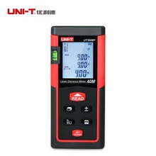 UNI-T UT390B+ Portable Laser Rangefinder 40M Laser Distance Meter Tester Range Finder M/in/ft Area/Volumn Calculation