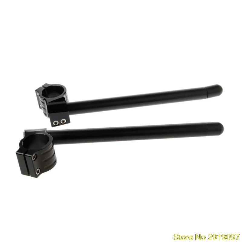 

Universal Stainless Steel Matte Black Racing CNC 33MM 37MM 41MM 50MM Clip On Ons Fork Riser Regular Handlebars