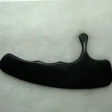 Natural Authentic Buffalo Horns Horn Scraping Board Meridian Cone Medical Care Tool China Traditional Household Hot Sale