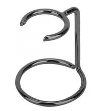 Щетка для лица Парикмахерская Мужская бритвенный держатель для кисти из нержавеющей стали для салона домашнего использования для путешествий комплект для бороды