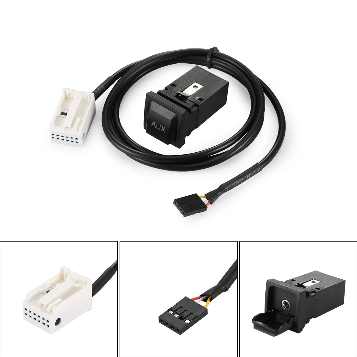 

Car USB AUX Audio Input Cable Adapter Plug Kit for Passat B6 B7 CC Touran