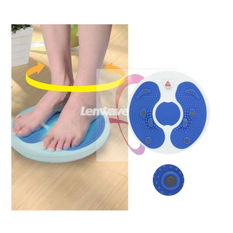 Lenwave спортивный бренд Twister пластины 2 Цвет Доски для балансирования Для женщин