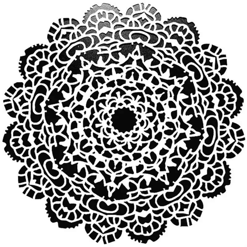 DIY Painting A4 Size Mandala Stencil Template For Wall Painting Scrapbooking Stamping Album Decorative Embossing Paper Cards DIY Painting A4 Size Mandala Stencil Template For Wall Painting Scrapbooking Stamping Album Decorative Embossing Paper Cards