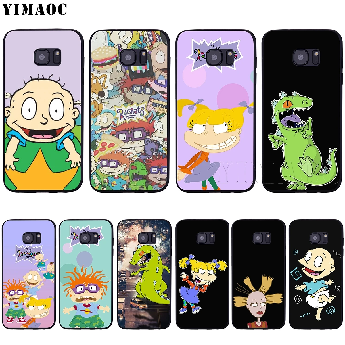 

YIMAOC Rugrats Angelica Pickles Soft Case for Samsung Galaxy S6 S7 S10e Edge S8 S9 Plus A3 A5 A6 A7 A8 A9 J6 Note 8 9 2018