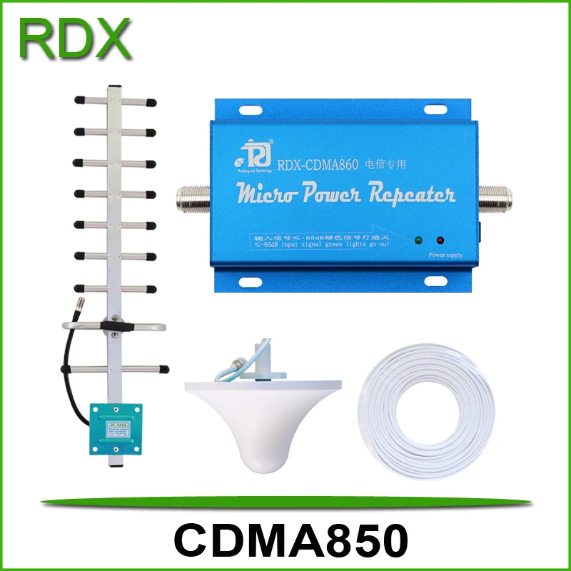 Cellphone cdma850 booster high gain 65dB mobile phone cdma repeater signal amplifier LTE Band 5 cellular cdma booster amplifier