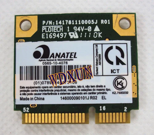 Realtek Rtl8188ce Беспроводная Wlan Wifi карта Acer Asus Toshiba 150 Мбит/с Половина Mini Pci e Pcie для