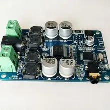 TDA7492P двухканальный 25 Вт X 25 Вт Bluetooth приемник мощность цифровой усилитель плата AUX аудио вход для динамиков