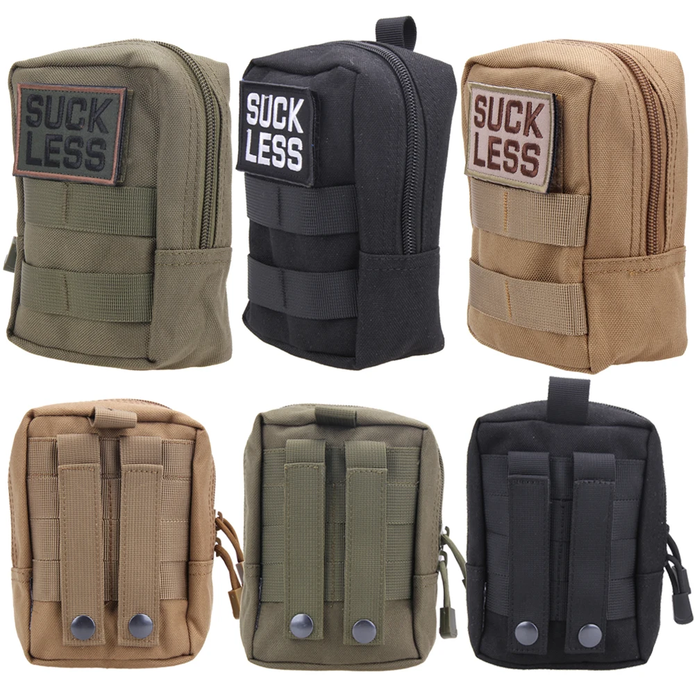 600D Nylon Sports Outdoor Utility Military Tactical Waist Bag EDC Molle Pouch Tool Zipper Waist Pack Hunting Bags New 2016 real multifunctional swat waist pack leg bag tactical outdoor sports ride waterproof military hunting bags wholesale