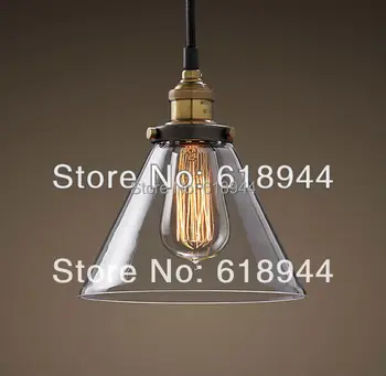 

Vintage Pendant lamps glass copper lamp loft pendant lights fixture american aisle lights lamp pendant lights freeshipping