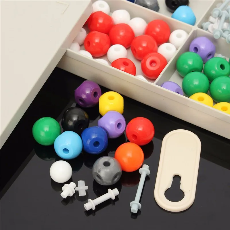 Конструктор "молекулы". Набор молекул zx-1012 360 атомов. Набор для органической химии. Органическая химия. Набор для органической химии.