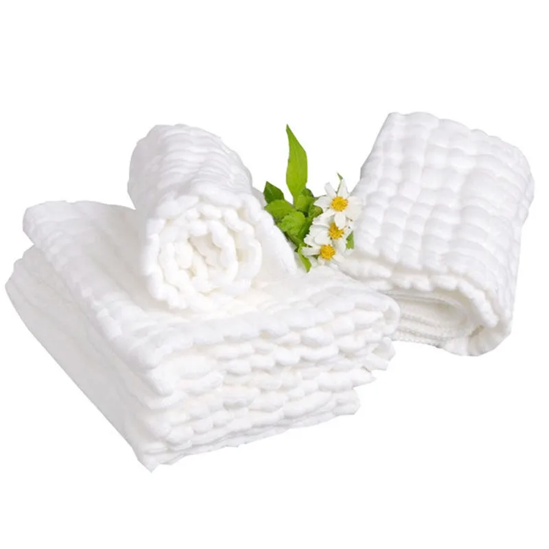

1 Piece Baby Bath Towels 100% Cotton Gauze Solid Soft New Born Baby Towels Baby Face Body Care Ultra Strong Water Absorption