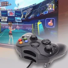 2 шт./лот модные черные проводной игровой контроллер геймпад джойстик для Microsoft Xbox S Системы Тип 2 геймпад с 1.47 м кабель