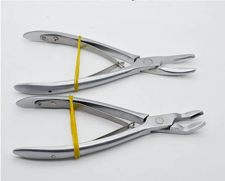 1Pc Dental Instrument Bone Rongeur Forceps Dental Surgical Tool (Square