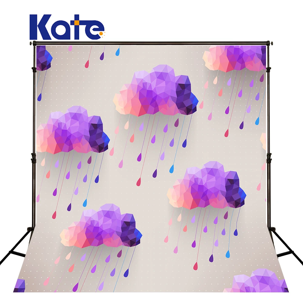 

KATE Photography Backdrops 10ft Cartoon Background Cloud Purple Photography Backdrops Fondo Fotografico De Estudio Infantil