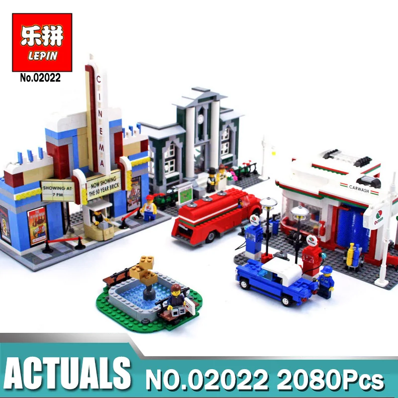 

Town Plan Set 02022 Compatible Legoinglys 10184 Creator Building Blocks Bricks educational Toys as Collectable Gifts