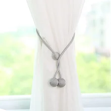 Новые магнитные Шторы Tieback плетеные сферические цепи пряжки драпировки Holdback Клип Держатели домашний Декор Аксессуары для штор