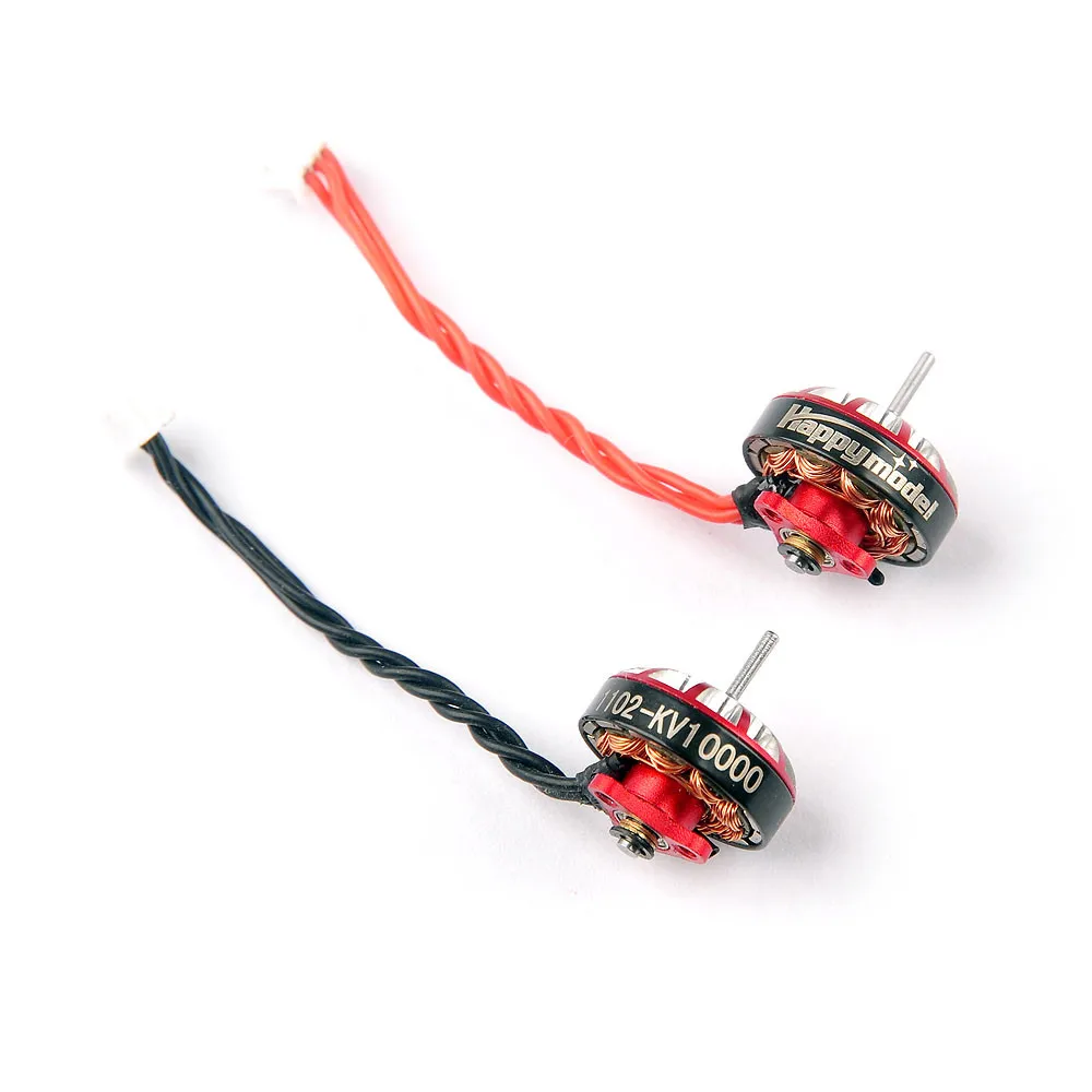 4 шт. Happymodel EX1102 9000KV 10000KV 13500KV 2-3S бесщеточный двигатель для Mobula7 HD Sailfly-X начинающих I 75 мм RC Дрон